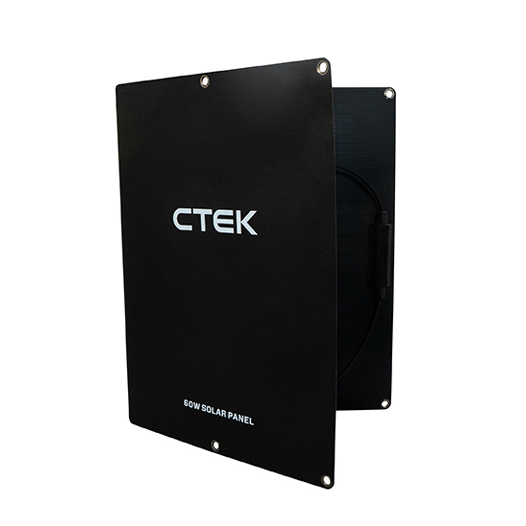 CTEK 60W SOLAR PANEL topside half folded